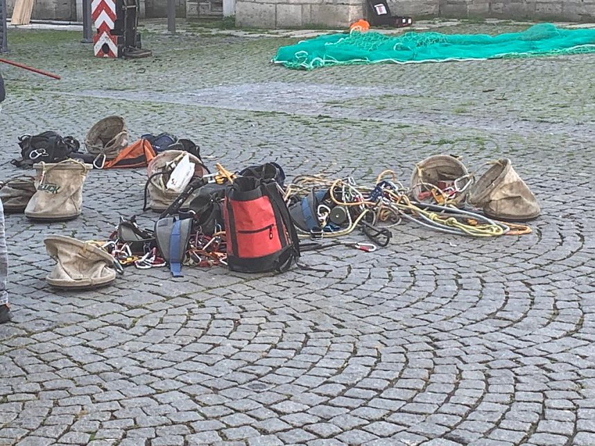 Sicherungsarbeiten an St.Bonifacius