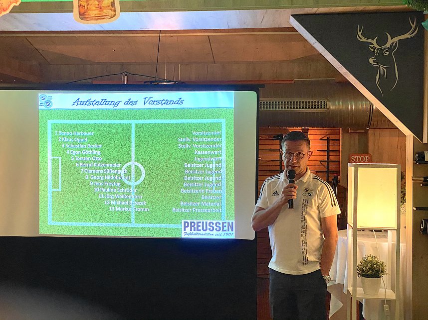 Sponsorenabend des FSV Preu&szlig;en im Hardt-Haus