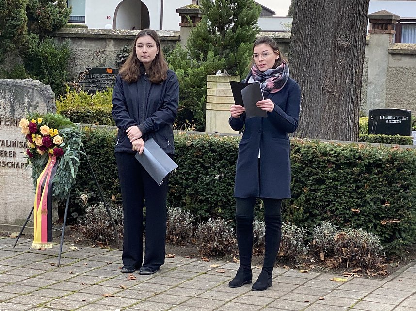 Gedenkfeier am Volkstrauertag in Bad Langensalza
