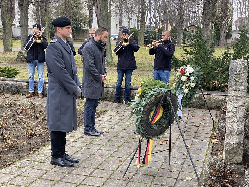 Gedenkfeier am Volkstrauertag in Bad Langensalza