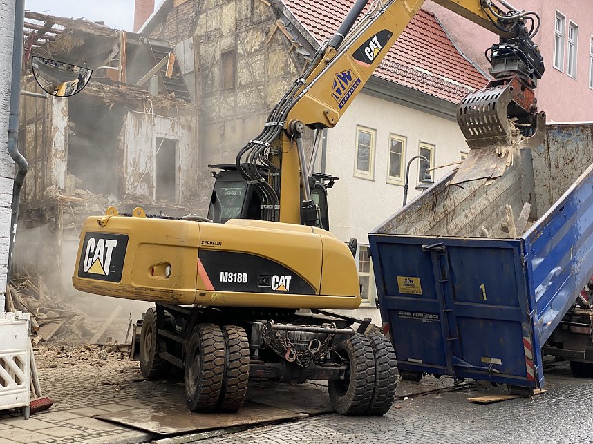 Abriss am T&ouml;pfermarkt