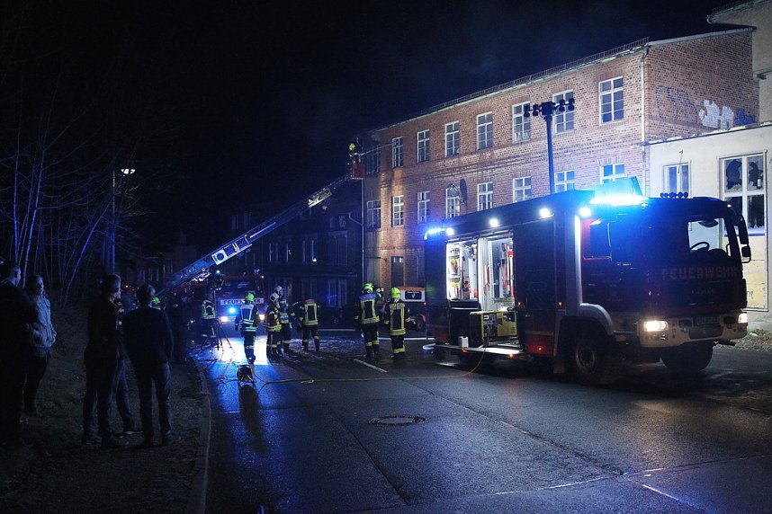 Brand in Schlotheim