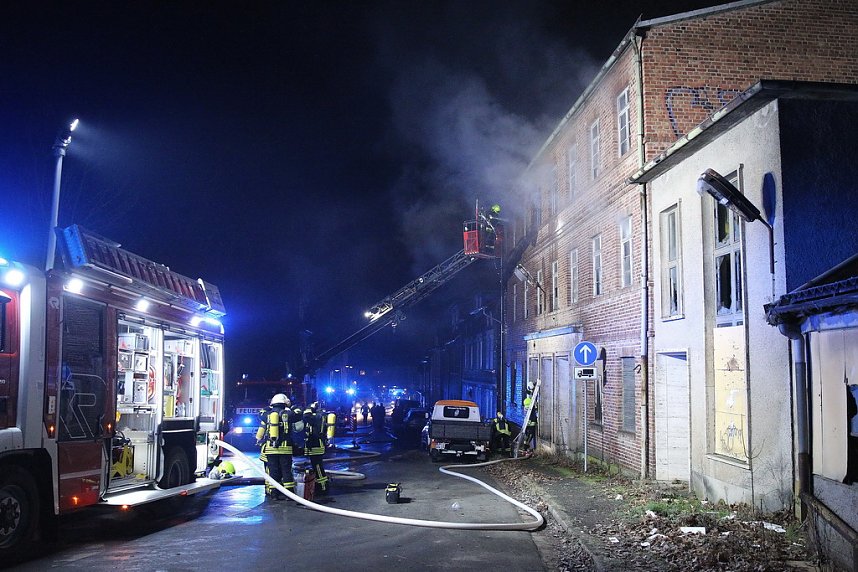 Brand in Schlotheim