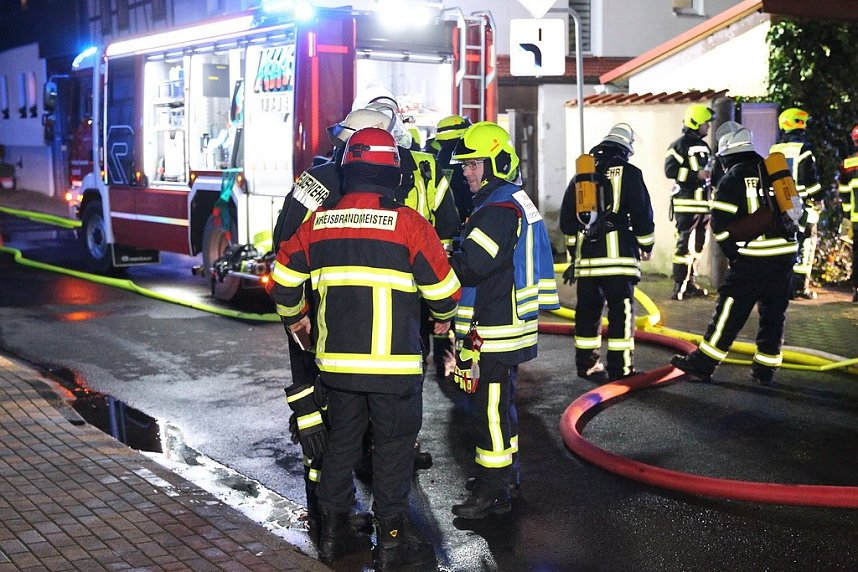 Scheunenbrand in Sollstedt