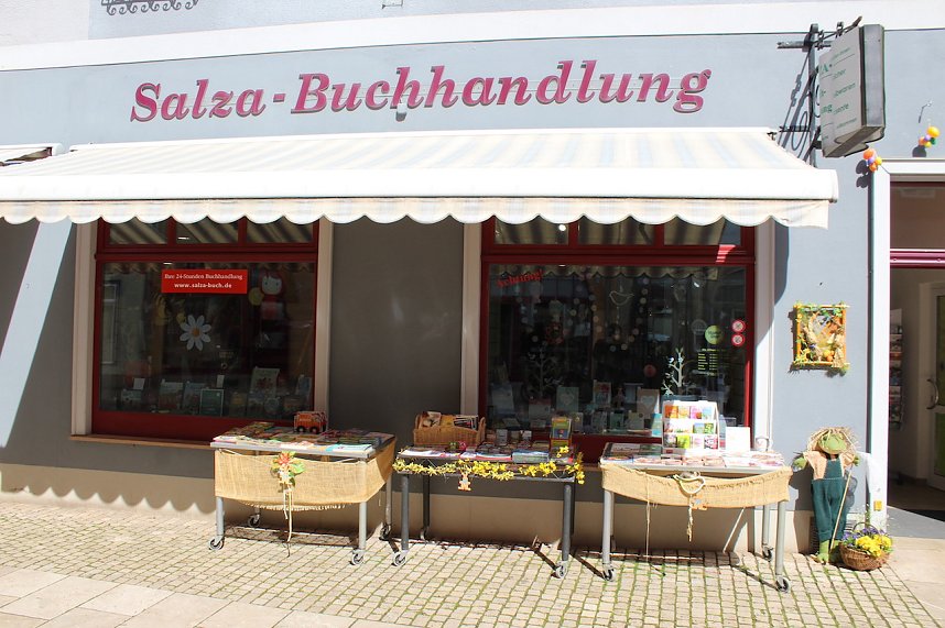 Silber f&uuml;r die Salza-Buchhandlung