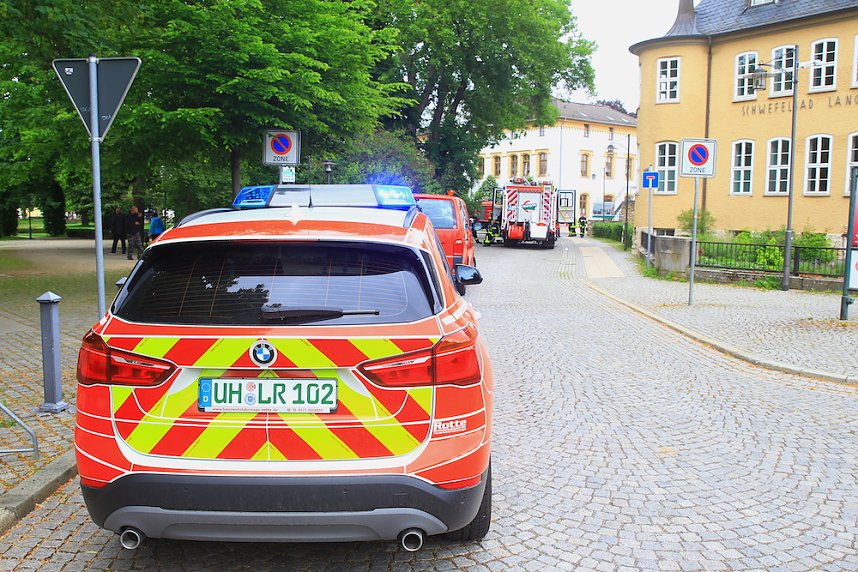 Feuerwehreinsatz gestern Nachmittag in Bad Langensalza