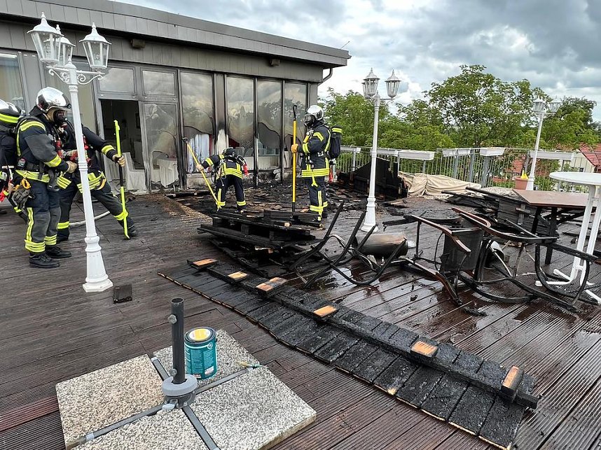 Einsatz der Bad Langensalzaer Feuerwehr