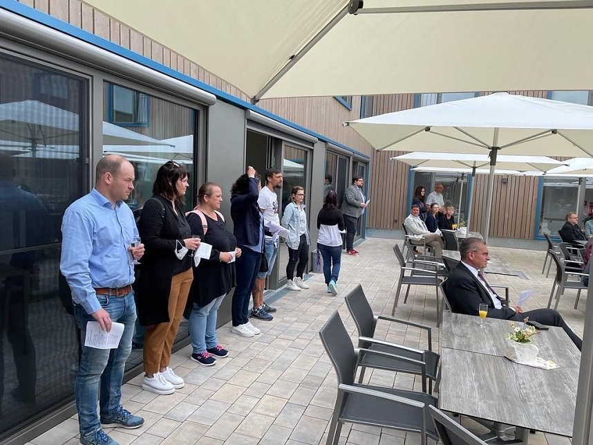 Einweihungsfeier des neuen Wohngemeinschaftshausesder Novalis Diakonie