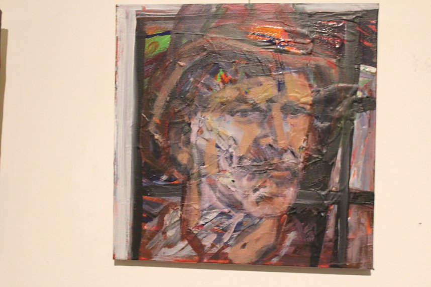 Vernissage imRathaus mit Erken von ann Vrielinck