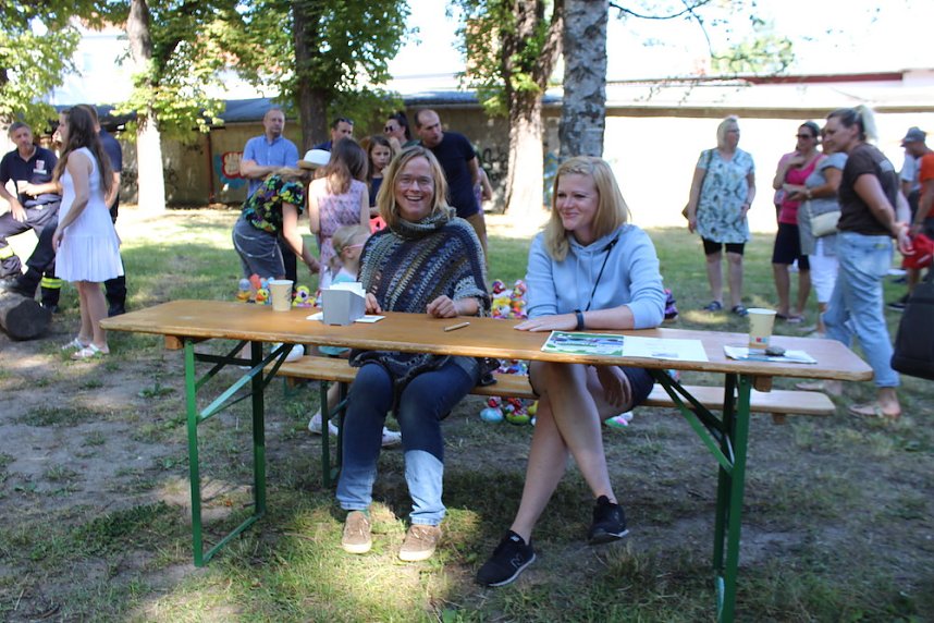 Am Start und an der Strecke des Entenrennens 2022