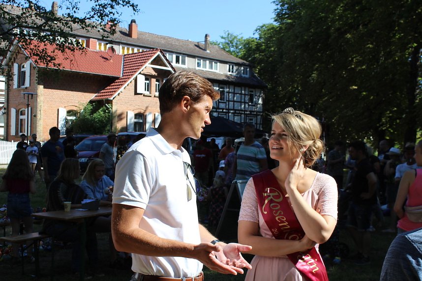 Am Start und an der Strecke des Entenrennens 2022