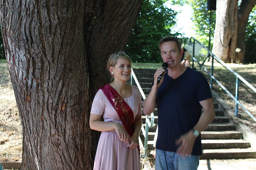 Am Start und an der Strecke des Entenrennens 2022