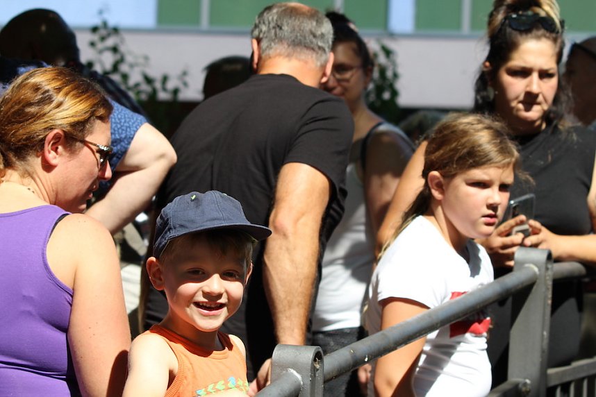 Am Start und an der Strecke des Entenrennens 2022