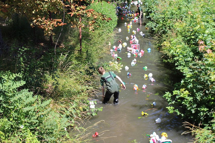 Am Zieleinlauf herrschte Volksfeststimmung