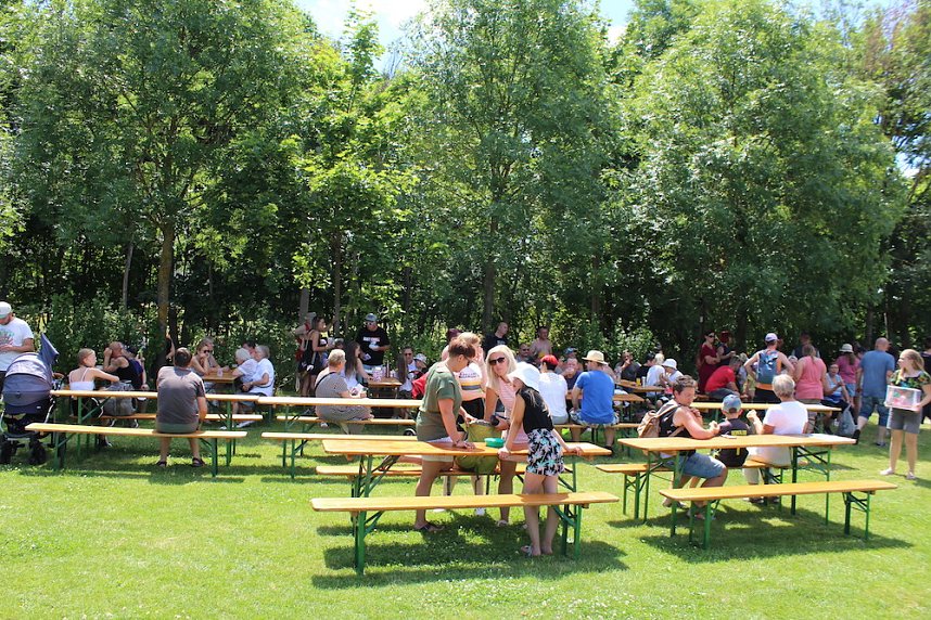 Am Zieleinlauf herrschte Volksfeststimmung