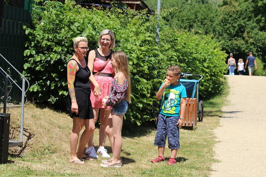 Am Zieleinlauf herrschte Volksfeststimmung