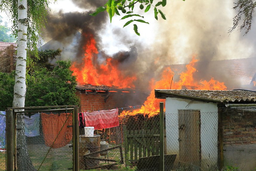 Gro&szlig;brand in Bothenheilingen
