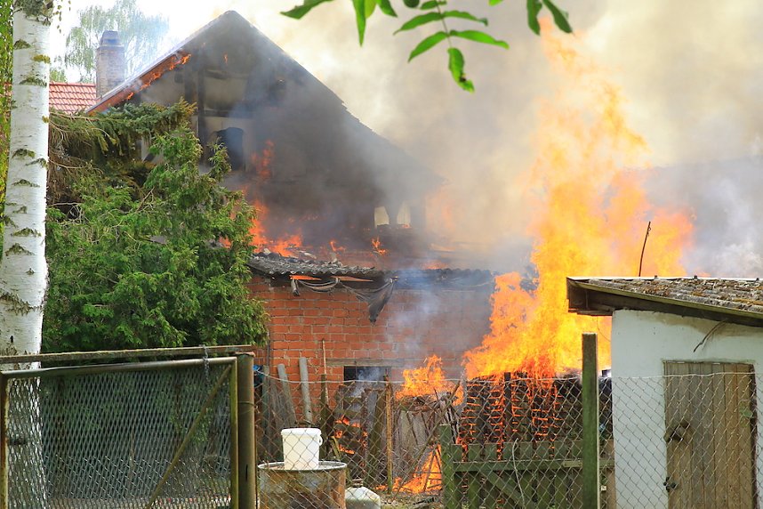 Gro&szlig;brand in Bothenheilingen