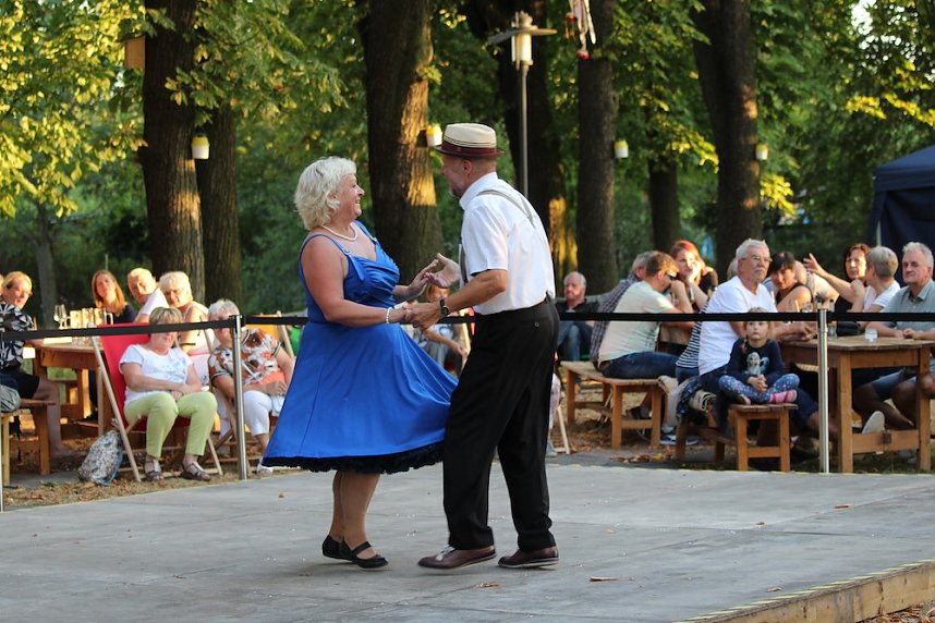 Extralange Sommerlaune gestern Abend in Bad Langensalza