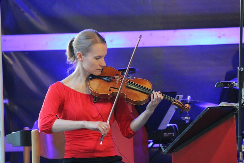 Extralange Sommerlaune gestern Abend in Bad Langensalza
