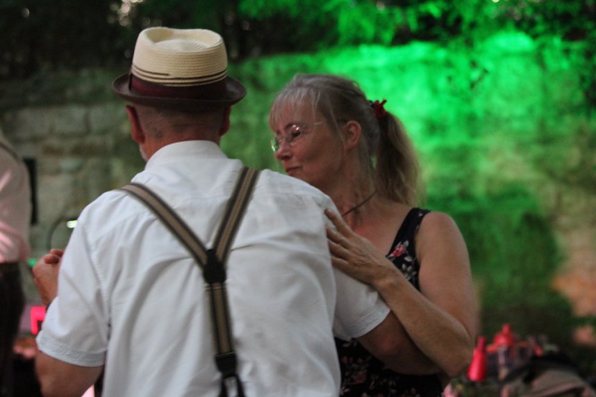 Extralange Sommerlaune gestern Abend in Bad Langensalza