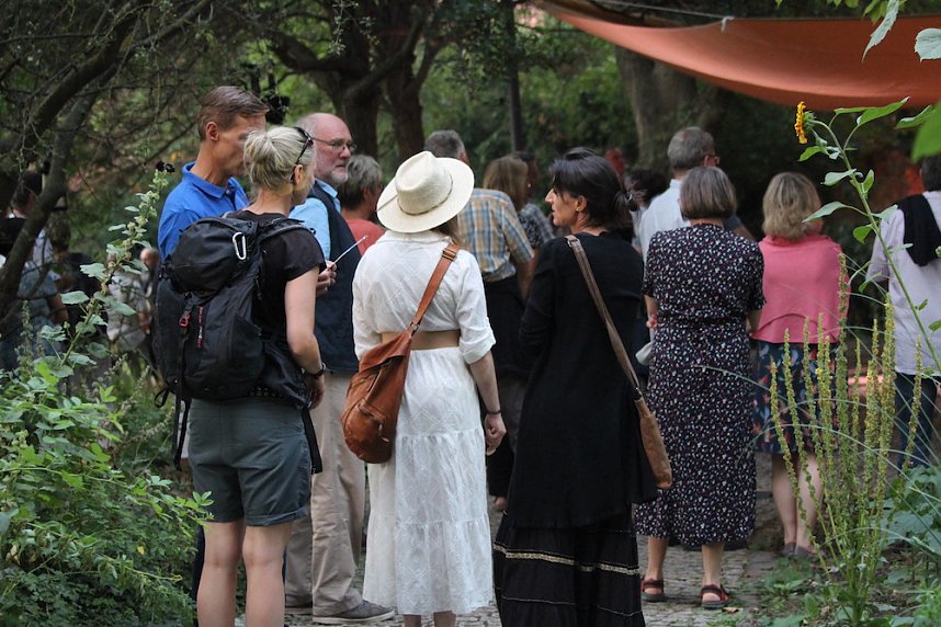 Extralange Sommerlaune gestern Abend in Bad Langensalza