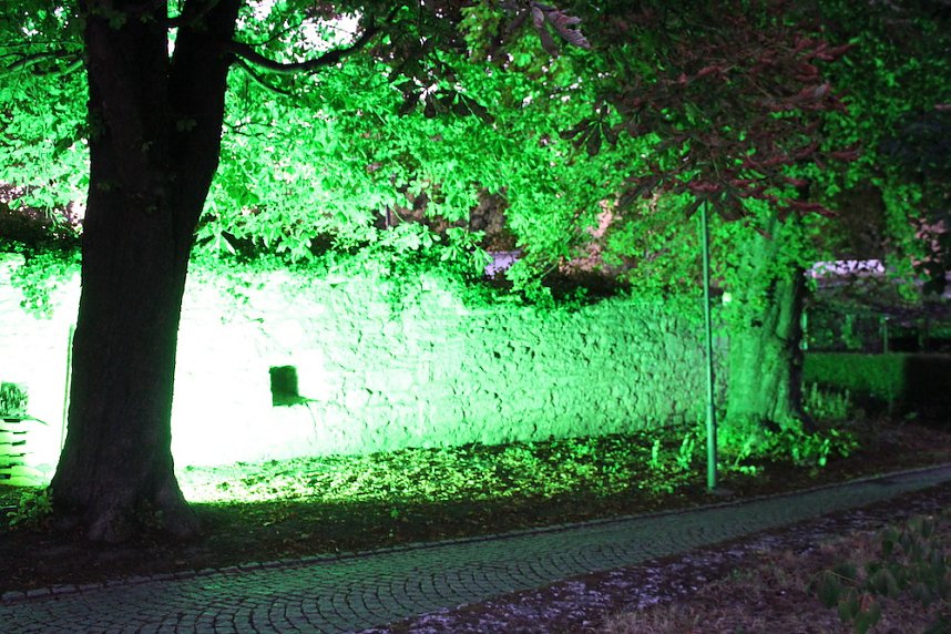 Extralange Sommerlaune gestern Abend in Bad Langensalza