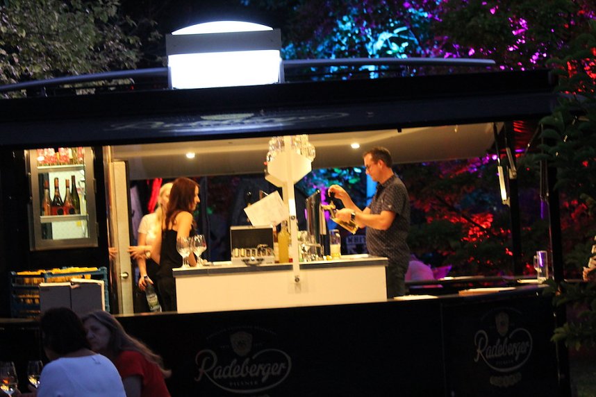 Extralange Sommerlaune gestern Abend in Bad Langensalza