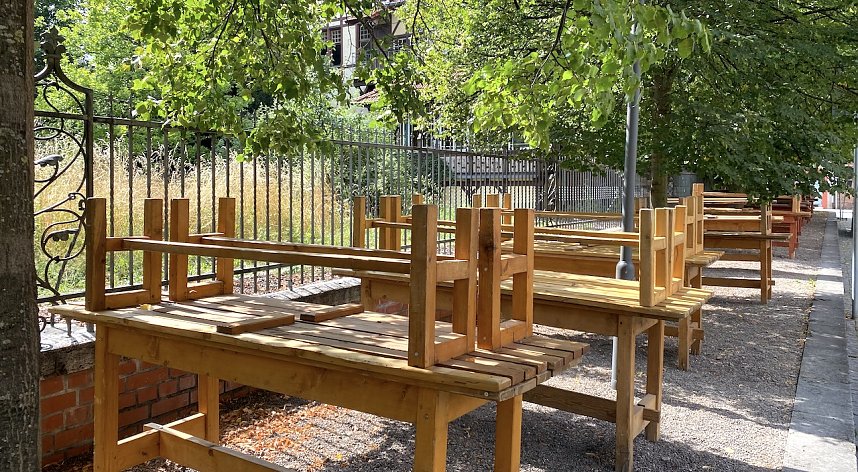 Festvorbereitungen in Bad Langensalza