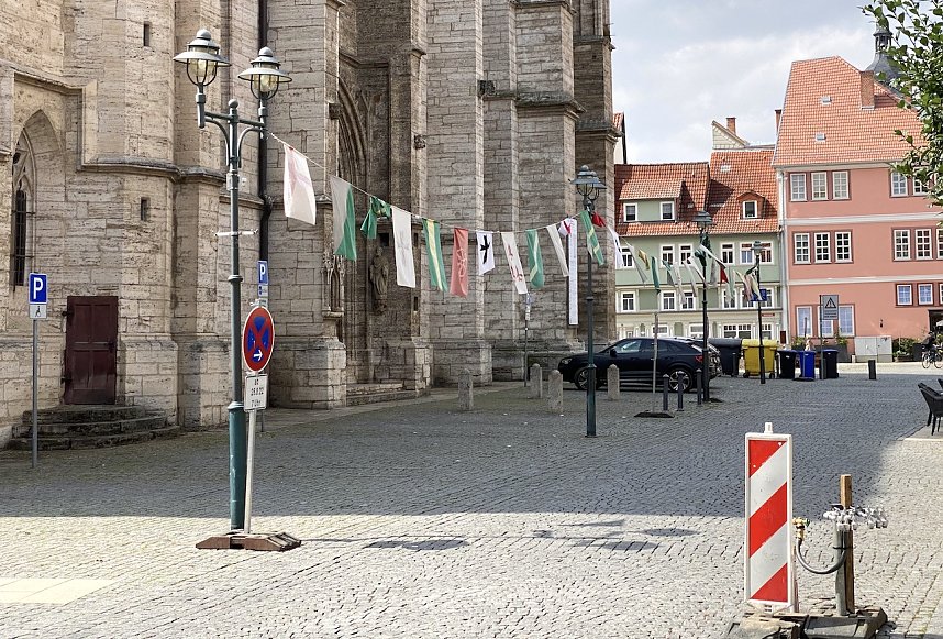 Festvorbereitungen in Bad Langensalza