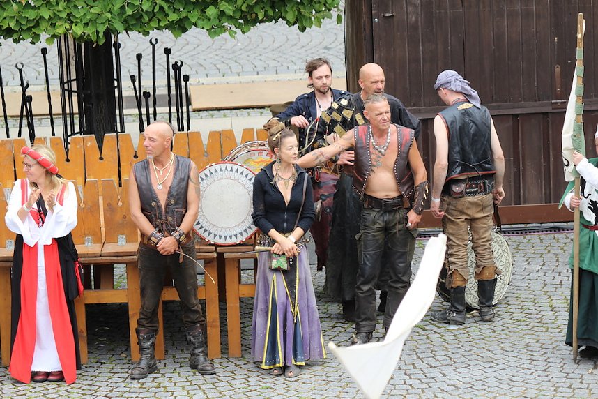 Er&ouml;ffnung des 28. Mittelalterstadtfestes in Bad Langensalza