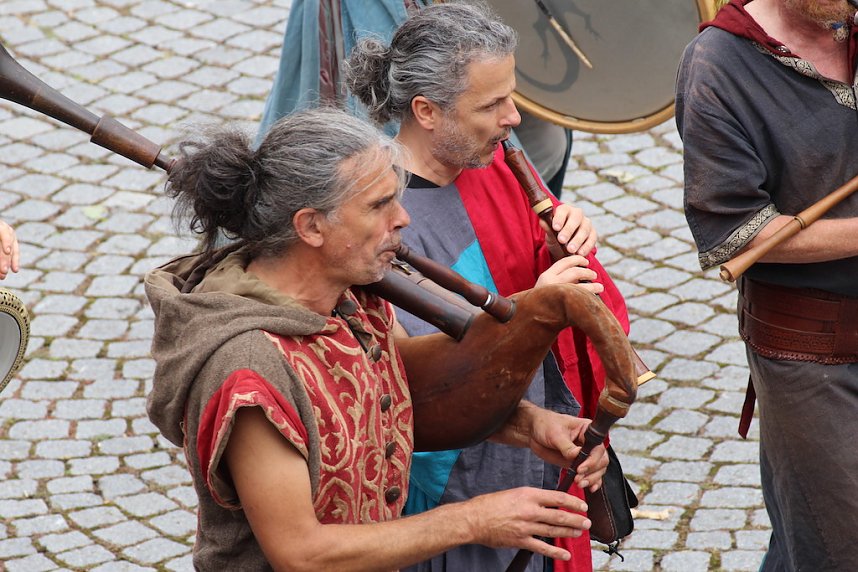 Er&ouml;ffnung des 28. Mittelalterstadtfestes in Bad Langensalza