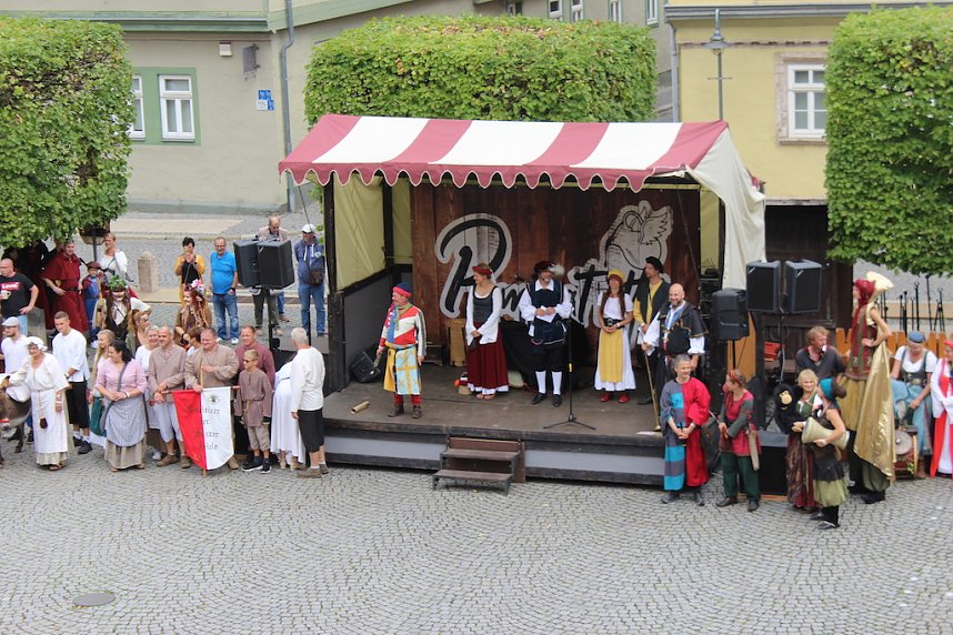 Er&ouml;ffnung des 28. Mittelalterstadtfestes in Bad Langensalza