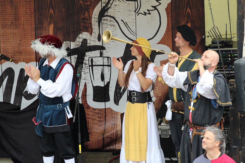 Er&ouml;ffnung des 28. Mittelalterstadtfestes in Bad Langensalza