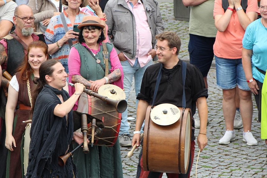 Er&ouml;ffnung des 28. Mittelalterstadtfestes in Bad Langensalza