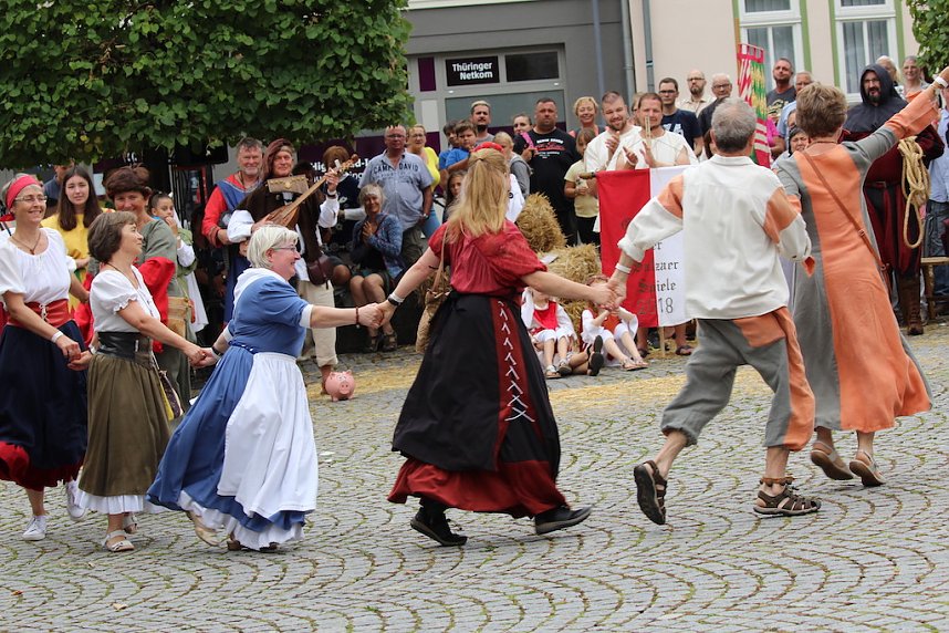 Er&ouml;ffnung des 28. Mittelalterstadtfestes in Bad Langensalza
