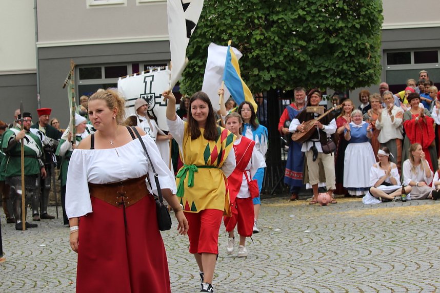 Er&ouml;ffnung des 28. Mittelalterstadtfestes in Bad Langensalza