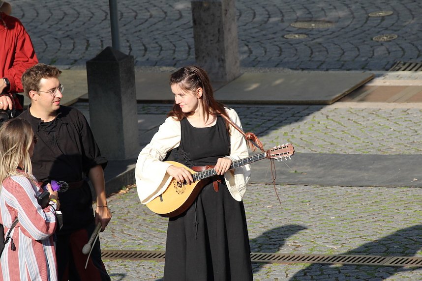 Mit einem phantastischen Spektakel und die Verabschiedung aller Akteure, endete das 28. Mittelalterfest von Bad Langensalza