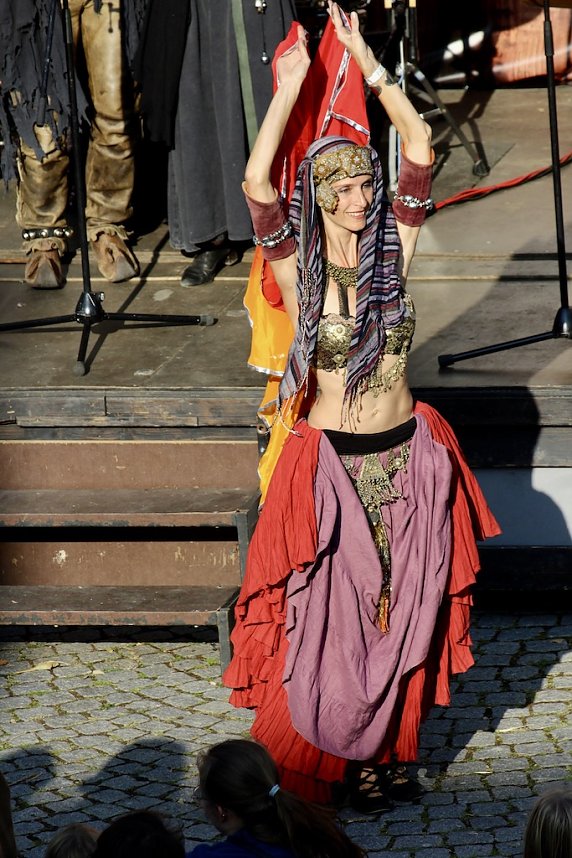 Mit einem phantastischen Spektakel und die Verabschiedung aller Akteure, endete das 28. Mittelalterfest von Bad Langensalza