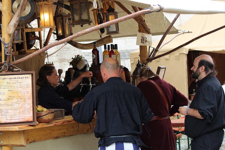 Impressionen zum 28. Mittelalterfest von Bad Langensalza