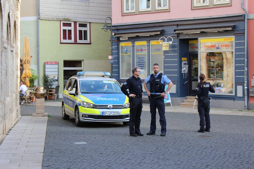 Protestkundgebung Oktober in Bad Langensalza