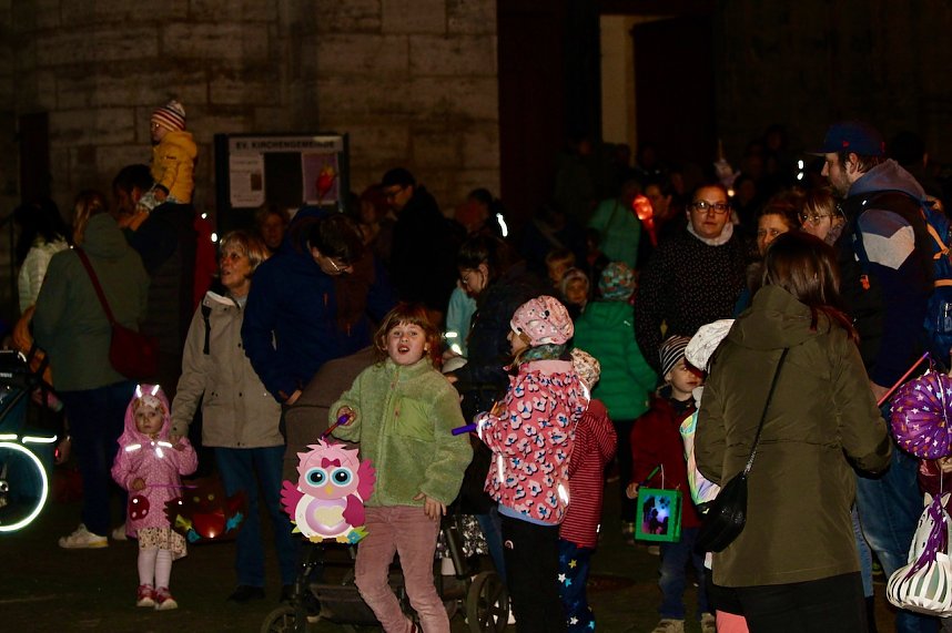 Stimmungsvoller Martinsnumzug in Bad Langensalza