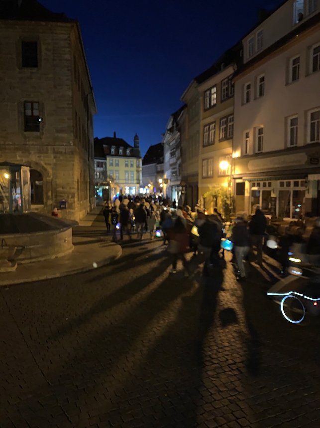 Stimmungsvoller Martinsnumzug in Bad Langensalza