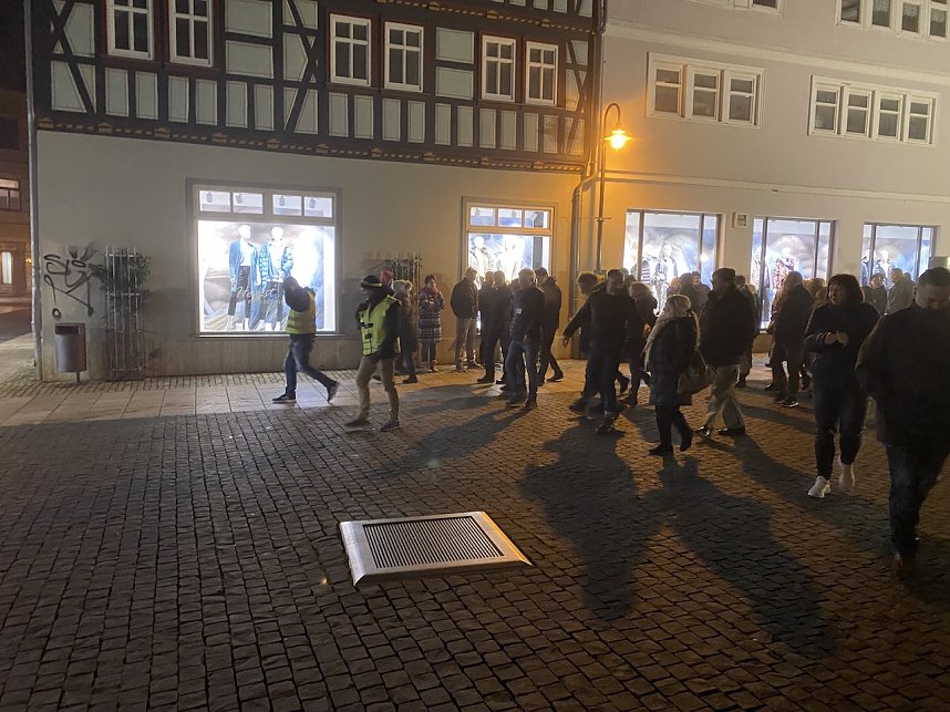 Dritte Kundgebung gegen die Energiepolitik der Bundesregierung in Bad Langensalza 