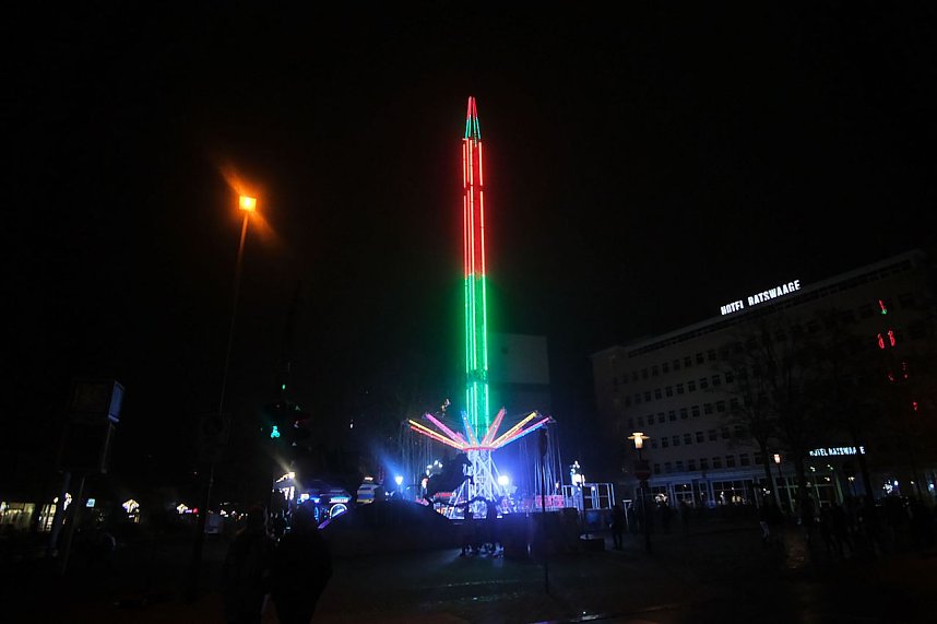 Peter Blei unterwegs in Magdeburg