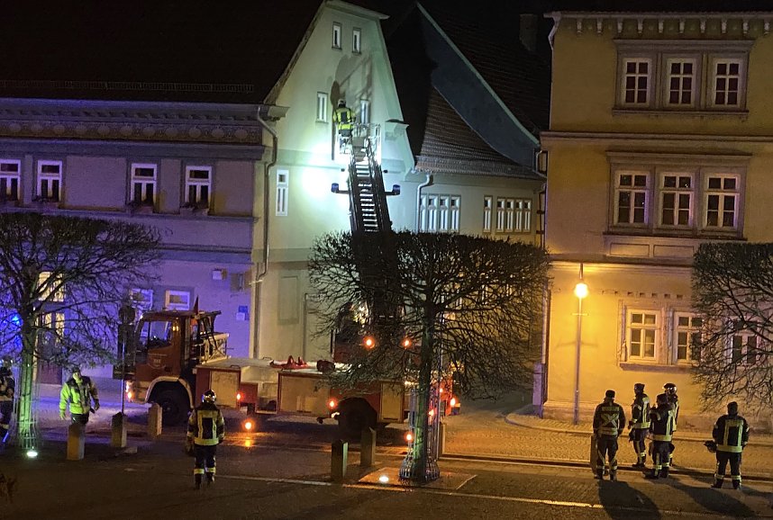 Feuerwehreinsatz am Kornmarkt