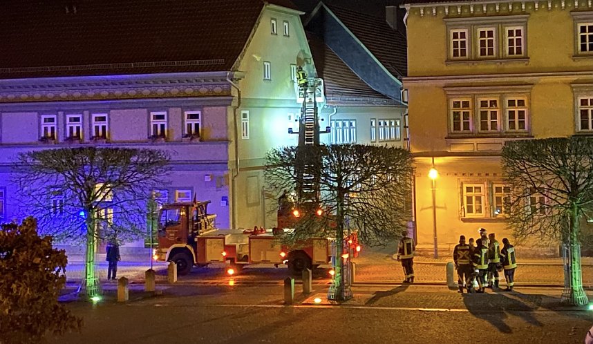 Feuerwehreinsatz am Kornmarkt