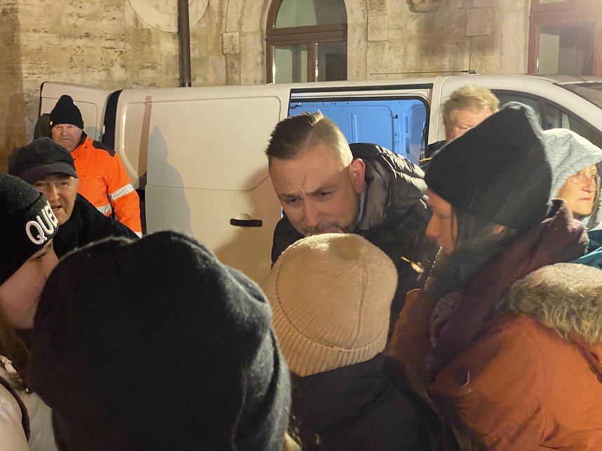 Demonstration auf dem Bad Langensalzaer Neumarkt