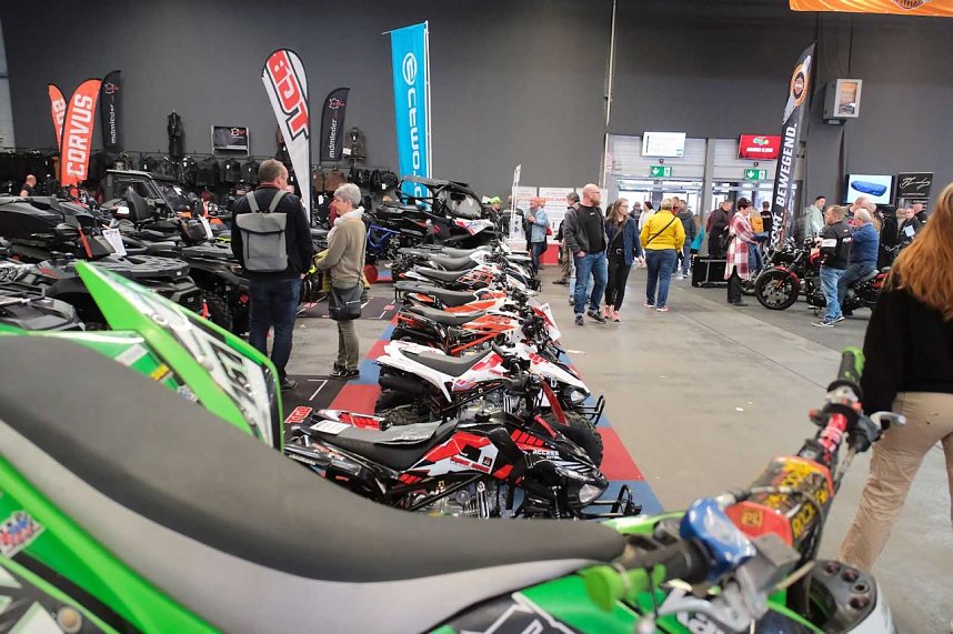 Impressionen von der Motorradmesse Erfurt