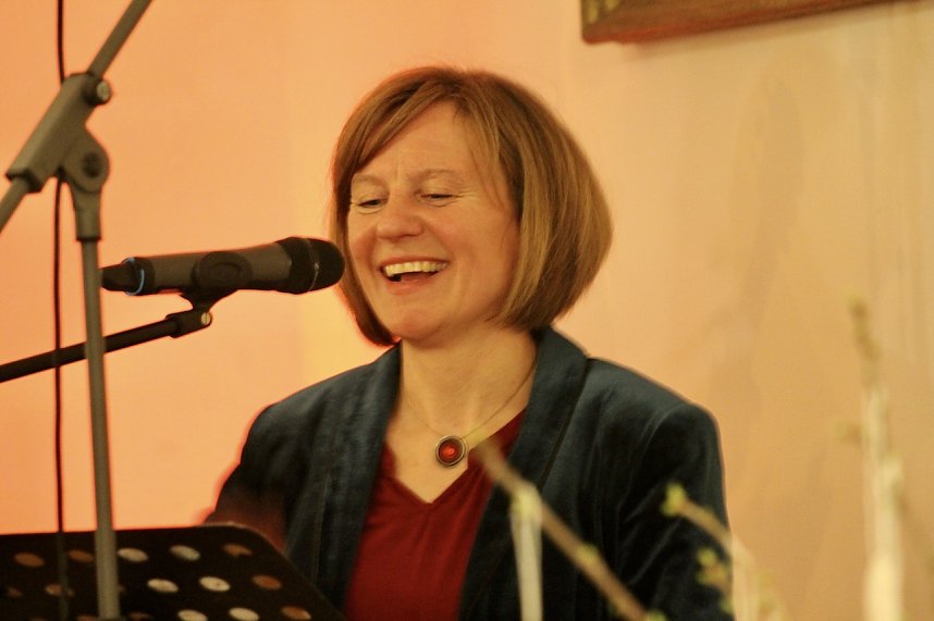 Konzert des Duoa "Feinstimmig" in Caf&eacute; Schwesterherz in Bad Langensalza